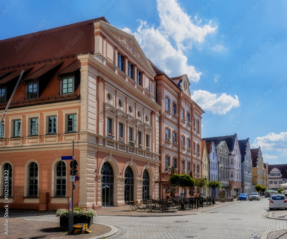 Historic town hall of Dillingen