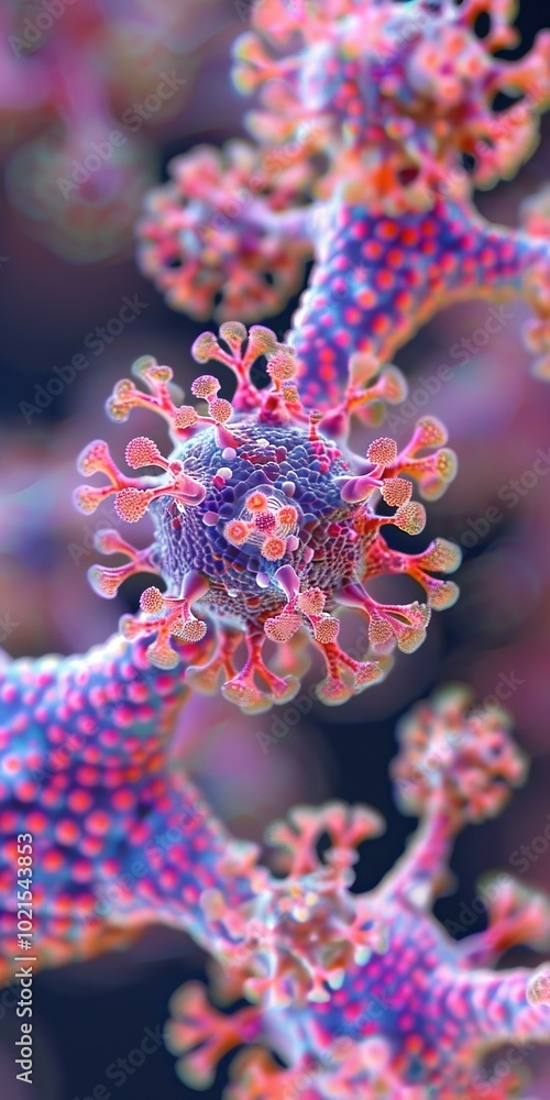 Artistic rendering of a coronavirus