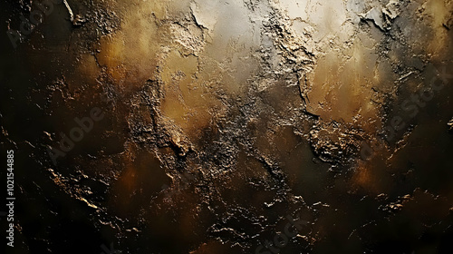 Abstract Background with Gold and Brown Colors