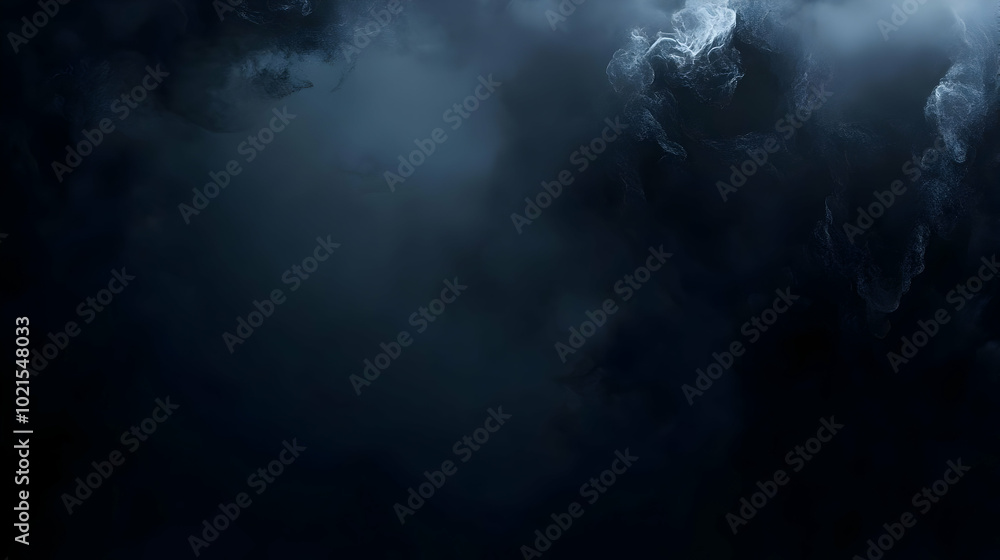 Abstract Background with Dark Blue and White Smoke Abstract Background with Dark Blue and White Smoke