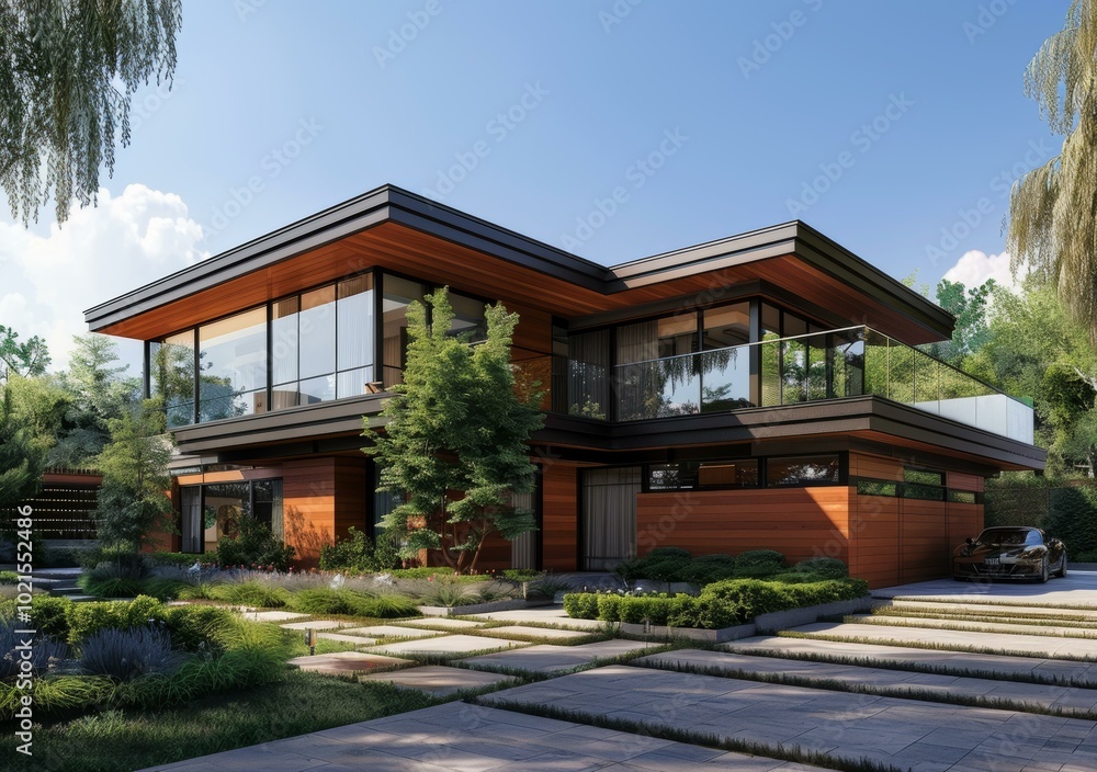 Modern Architectural Design Luxury House Exterior Modern Architectural Design Luxury House Exterior