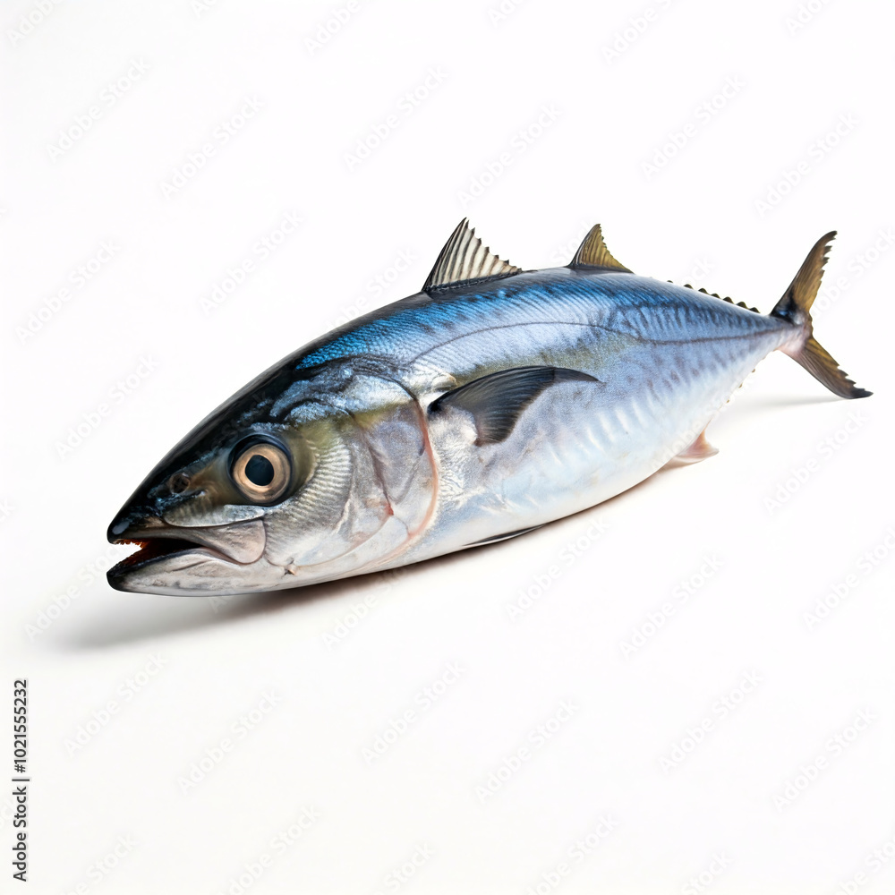 fresh raw mackerel fish isolated on white background fresh raw mackerel fish isolated on white background