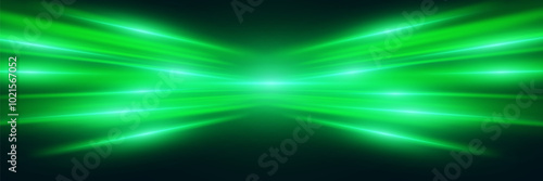 Wallpaper Mural Neon glowing lines high speed. Neon trail effect. Torontodigital.ca