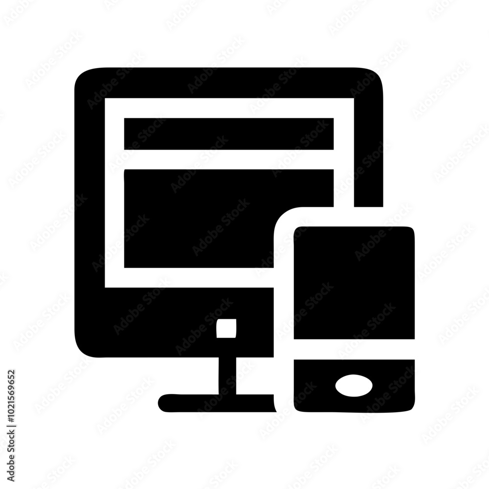 Responsive design icon representing adaptability and user experience in web development
Responsive design icon representing adaptability and user experience in web development