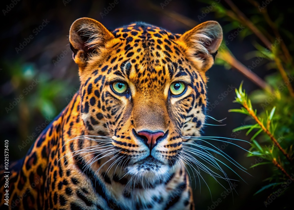 Obraz premium Stunning Pictures of Leopards in the Wild - Captivating Images of these Magnificent Big Cats in Their Natural