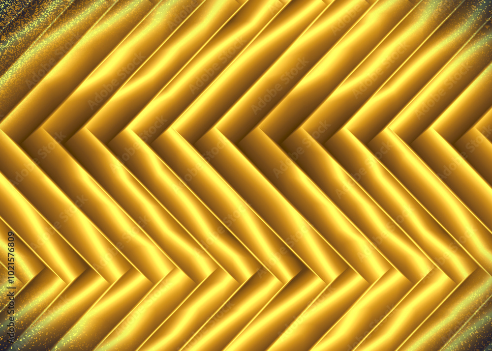 Golden Abstract decorative paper texture background for artwork - Illustration