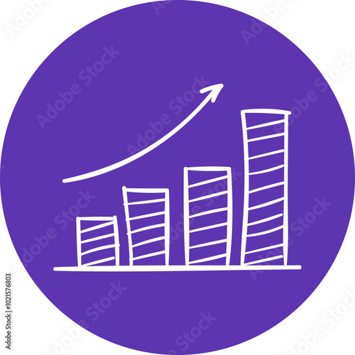 : Business infographics icons with different diagram vector illustration. Abstract data visualization, marketing charts and graphs. Business statistics, planning and analytics, forecasting growth rate