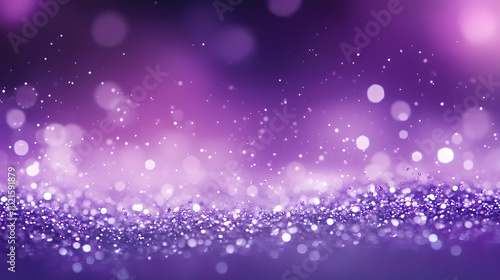 a blurry photo of a purple background with small white dots. generative ai