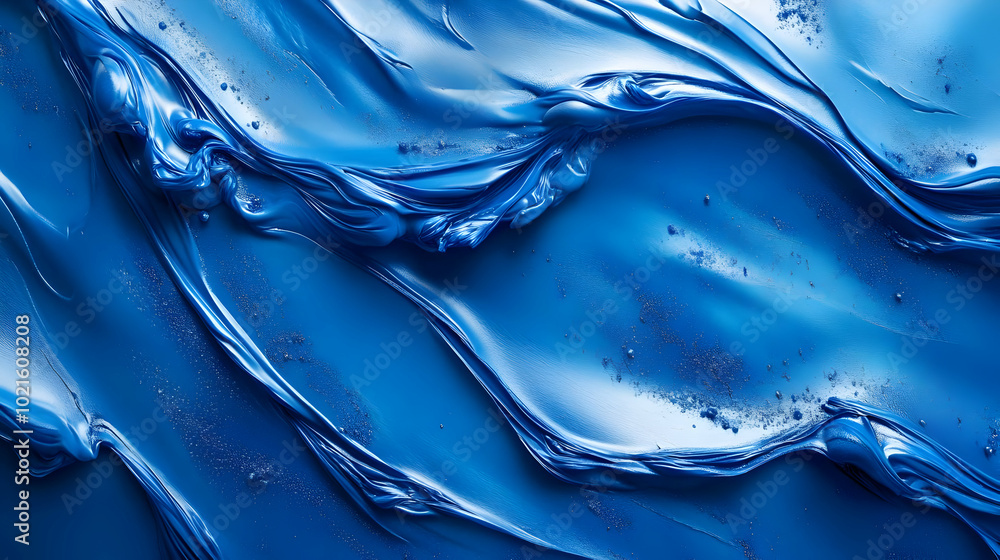 Abstract 3D Blue Swirls Background Abstract 3D Blue Swirls Background