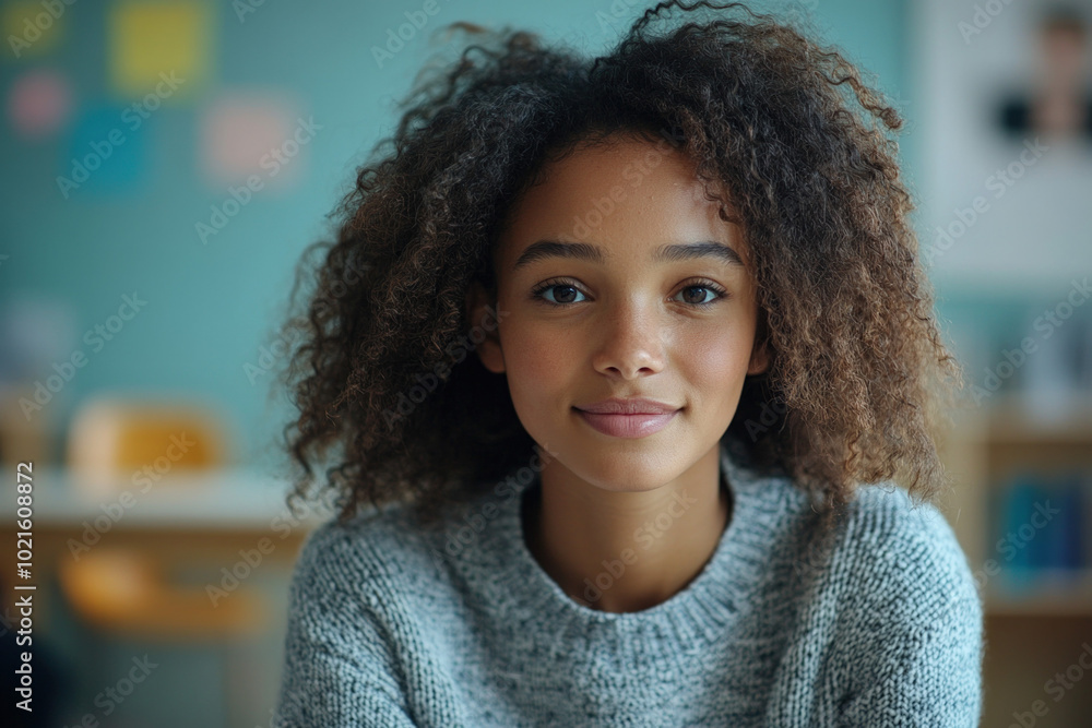 A school counselor discussing mental health resources with students in a classroom setting, emphasizing the importance of emotional well-being A school counselor discussing mental health resources with students in a classroom setting, emphasizing the importance of emotional well-being