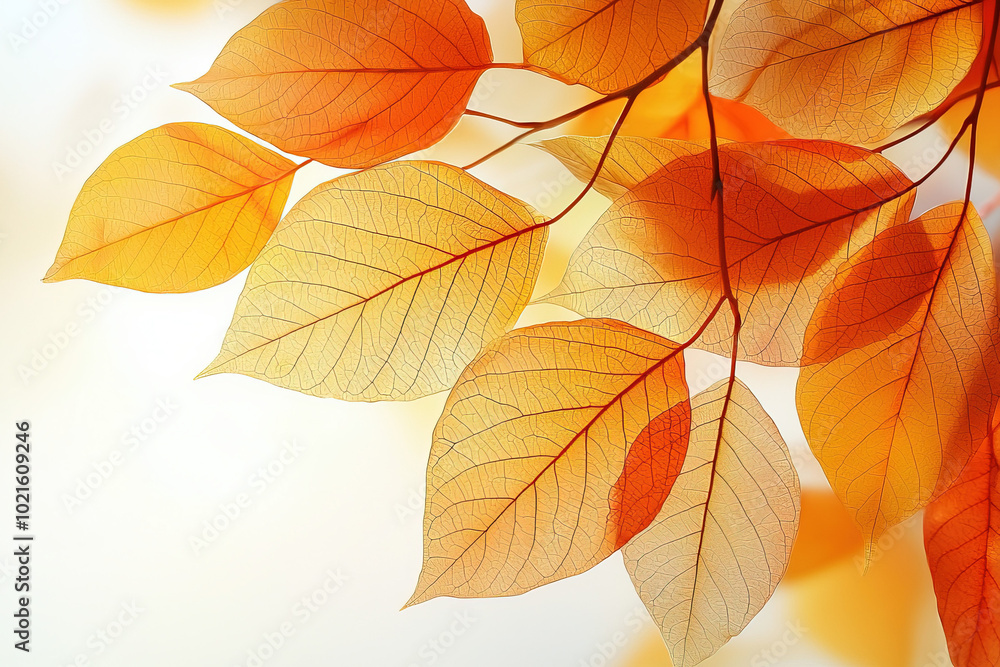 Abstract Leave Background Abstract Leave Background