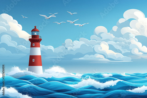 Lighthouse Background