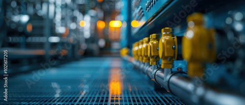 Wallpaper Mural Modern Industrial Salt Processing Facility Interior Torontodigital.ca