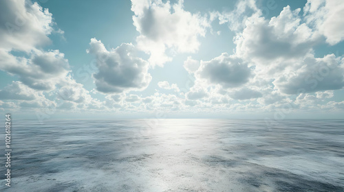 Ocean and Sky Realistic Image