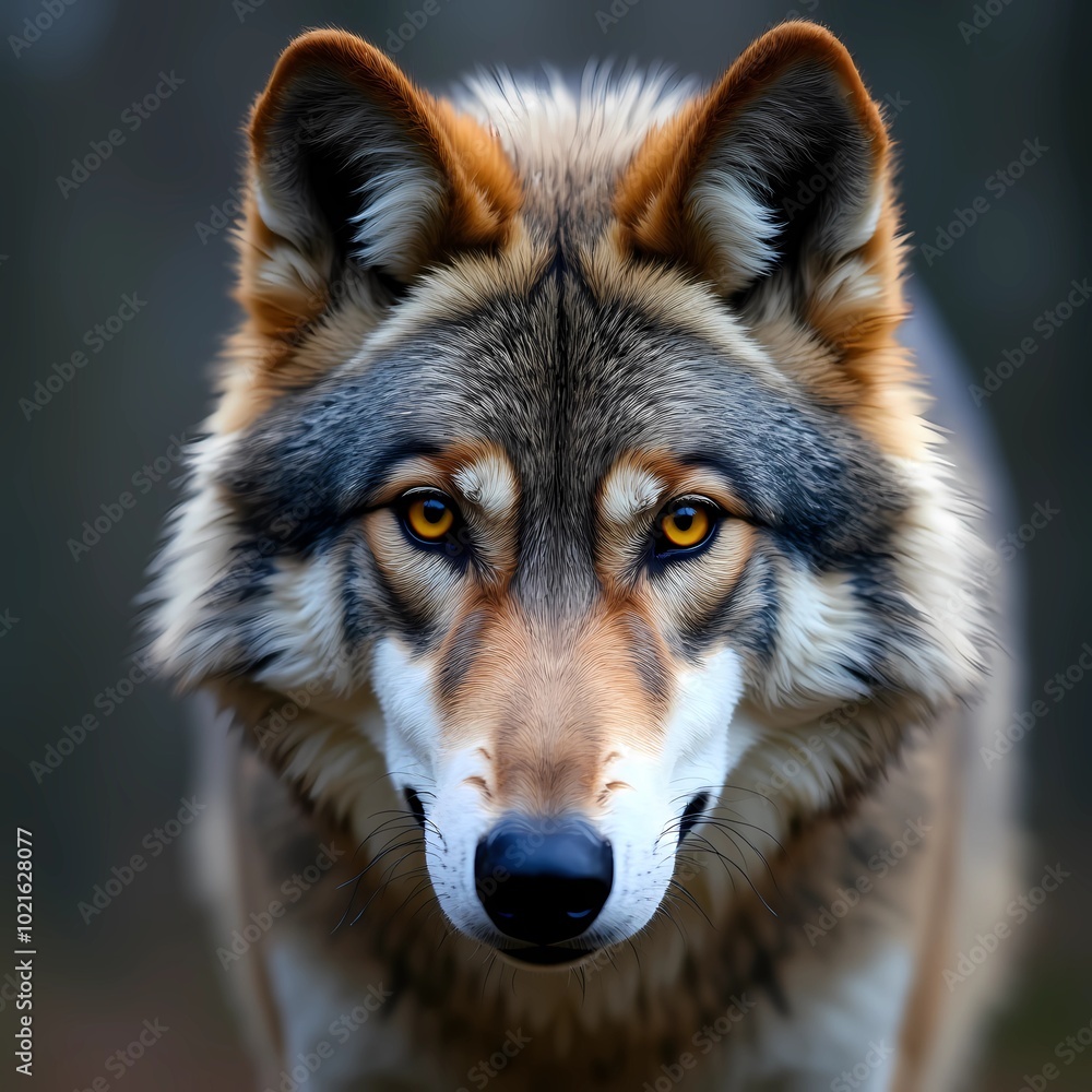 Fototapeta premium El Lobo: Fuerza de la Naturaleza