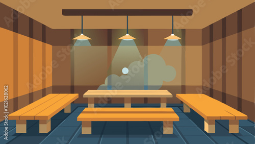 The sauna and steam rooms provide a relaxing escape from the busy gym floor. Wooden benches and soft lighting create a calming atmosphere for members to unwind in.