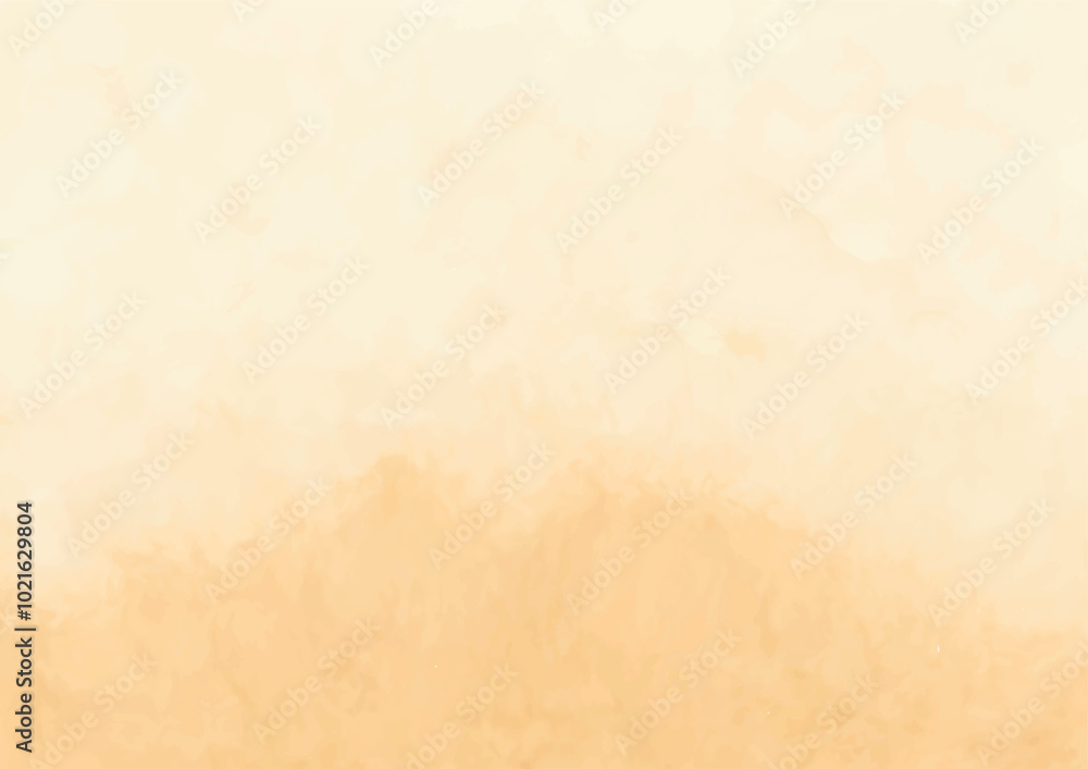 Crumpled scratch old paper sheet. Watercolor peach beige background for paper design. Manuscript, burnt rough roll of parchment paper texture. Pastel gold yellow background white textured center tan Crumpled scratch old paper sheet. Watercolor peach beige background for paper design. Manuscript, burnt rough roll of parchment paper texture. Pastel gold yellow background white textured center tan