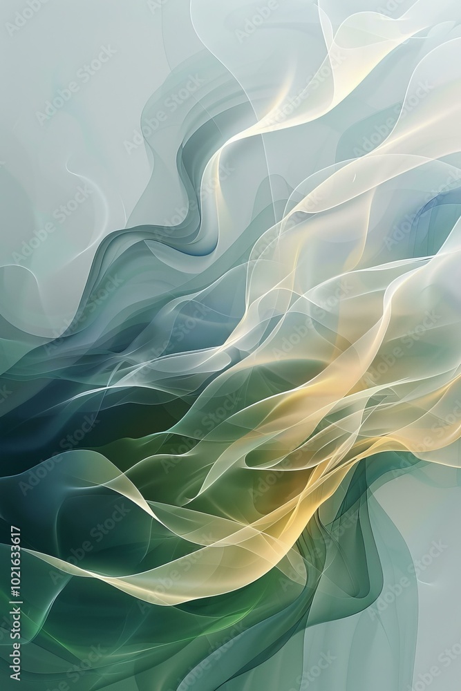 Abstract Flowing Lines Art Design Abstract Flowing Lines Art Design