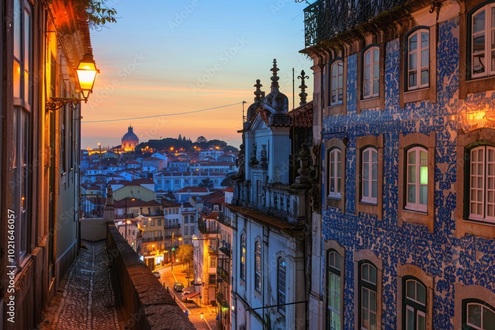 Fototapeta premium Explore the evolution of the Portuguese language from historical times to the present day