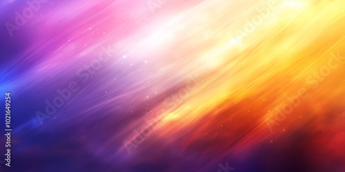 Colorful Abstract Light Streaks - Vibrant Background Design