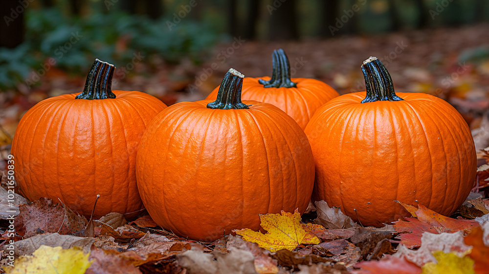 Ripe pumpkin on a dark background.Thanksgiving day or Halloween concept. Beautiful holiday harvest autumn banner background with copy space Ripe pumpkin on a dark background.Thanksgiving day or Halloween concept. Beautiful holiday harvest autumn banner background with copy space