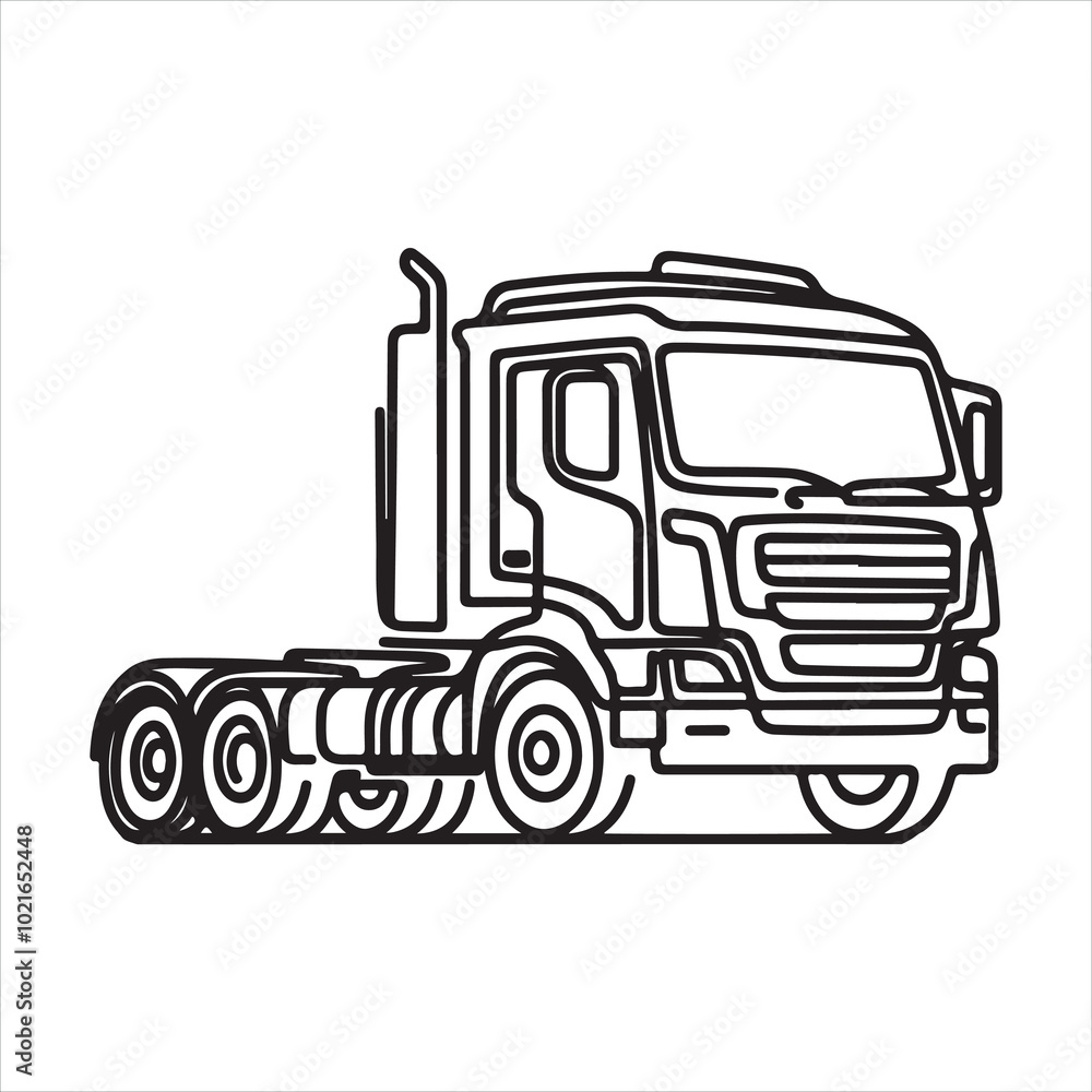 single one line vehicle silhouette on white background
single one line vehicle silhouette on white background