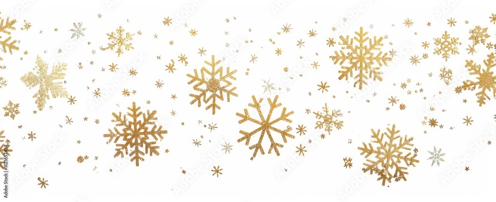 Golden Snowflakes Elegant Winter Wonderland Background for festive season celebrations with glamorous gold and delightful snowflakes sparkle, creating a charming and elegant winter atmosphere Golden Snowflakes Elegant Winter Wonderland Background for festive season celebrations with glamorous gold and delightful snowflakes sparkle, creating a charming and elegant winter atmosphere