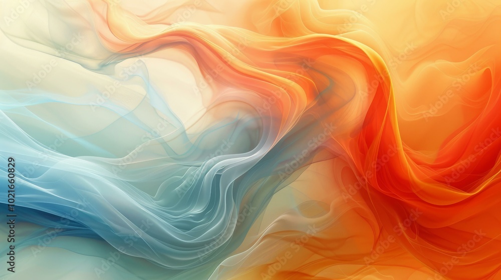 Abstract Flowing Colors Abstract Flowing Colors