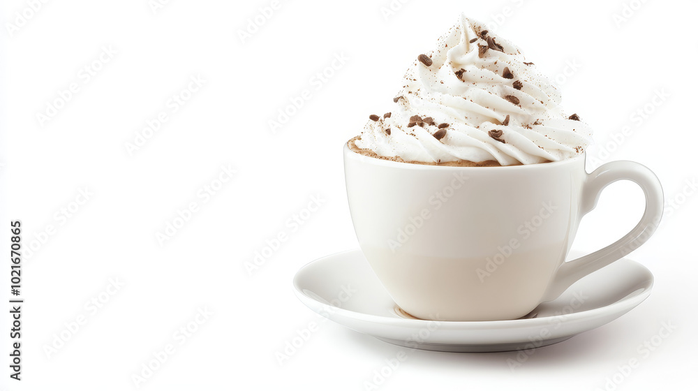 a Cafe Mocha topped with a generous swirl of whipped cream, creating a perfect blend of rich coffee and chocolate flavors. a Cafe Mocha topped with a generous swirl of whipped cream, creating a perfect blend of rich coffee and chocolate flavors.