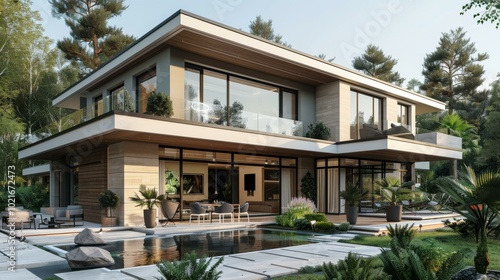 Modern Luxury House Exterior Design