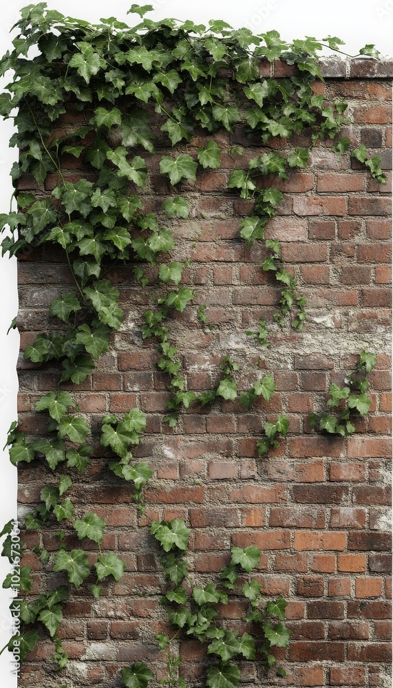 Ivy-Clad Brick Wall Ivy-Clad Brick Wall