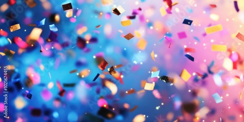 Colorful Confetti Celebration photo