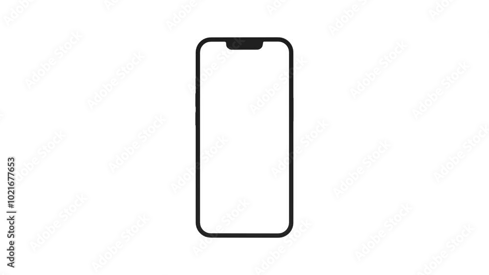 Smartphone QR code scanning animation for online payment Smartphone QR code scanning animation for online payment