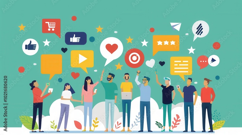 A diverse group of people enthusiastically participates in social media polls and surveys to share opinions and engage with others. Generative AI A diverse group of people enthusiastically participates in social media polls and surveys to share opinions and engage with others. Generative AI