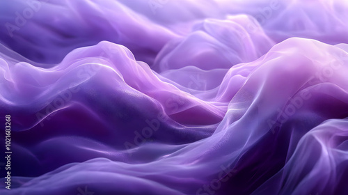 Abstract Purple and White Fabric Background