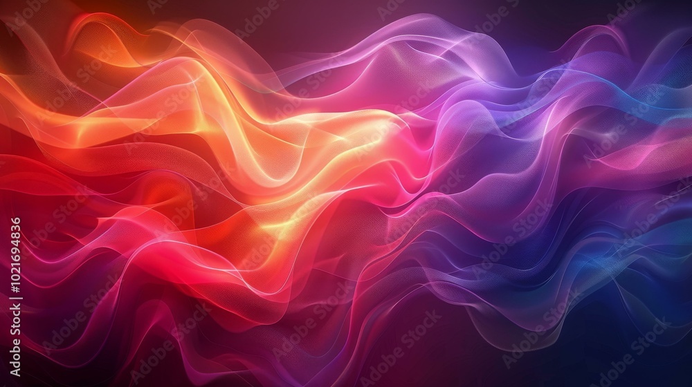 Abstract Colorful Flowing Lines Background Design Abstract Colorful Flowing Lines Background Design