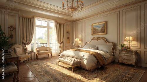 Luxury Classic Bedroom Interior Design