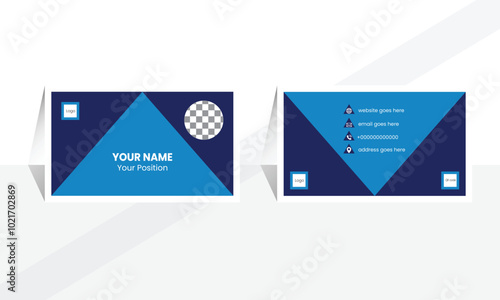 Business card design template, Clean professional business card template, visiting card, business card template.