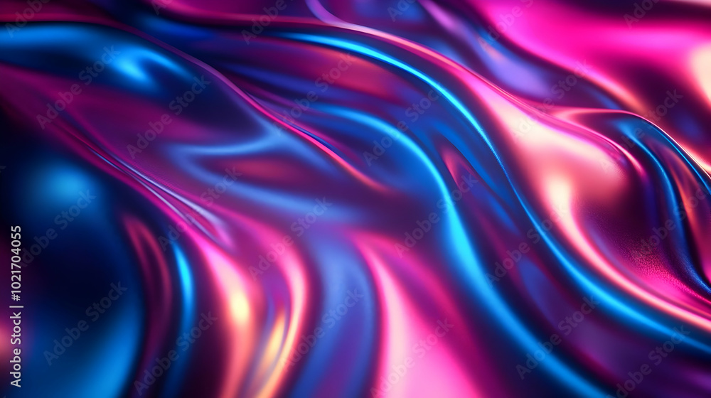 Abstract 3D Background with Pink and Blue Swirls Abstract 3D Background with Pink and Blue Swirls
