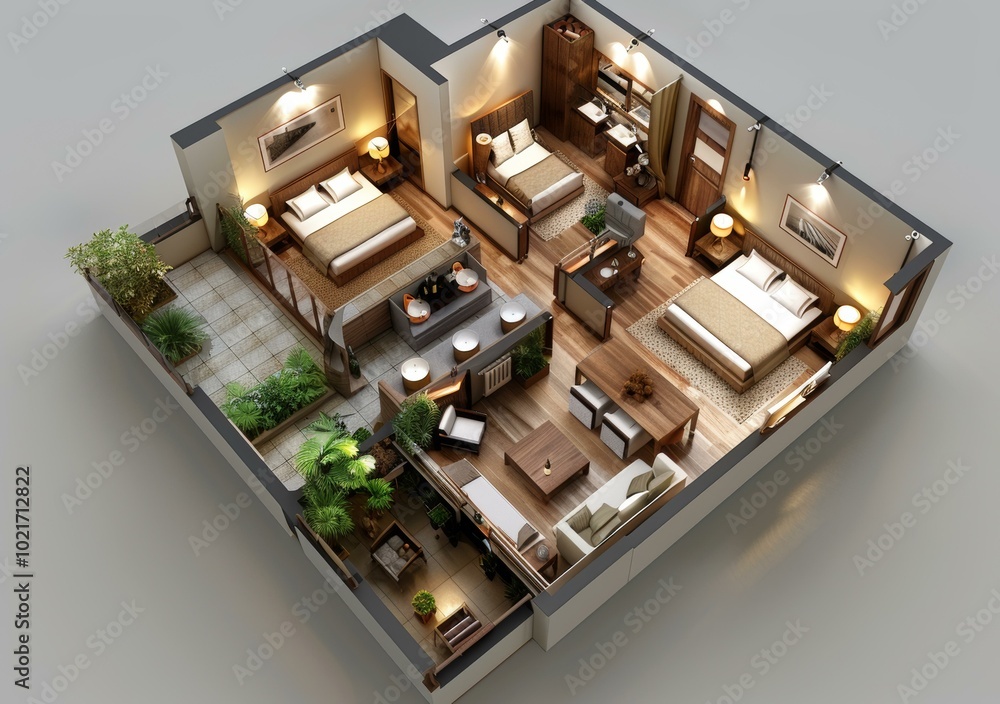 Modern Apartment Floor Plan Design Modern Apartment Floor Plan Design