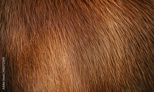Wallpaper Mural The fur of a brown animal is shown in detail, with the texture Torontodigital.ca