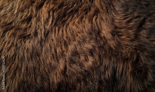 A close up of a brown animal fur with a lot of texture