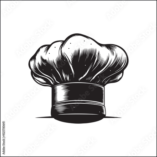 chef, cook, hat, cooking, illustration, food, restaurant, icon, vector, cartoon, 3d, symbol, cuisine, cap, person, kitchen, object, silhouette, uniform, design