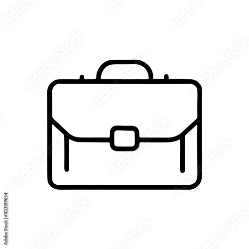 Minimalist Artist Portfolio Icon, Monochrome, Digital Branding