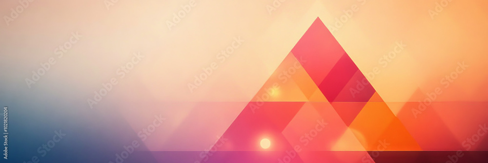 Abstract geometric pattern with warm colors and soft focus. Abstract geometric pattern with warm colors and soft focus.