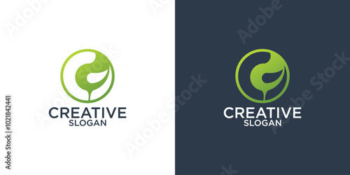 collection of initial g abstract logo design vector templates