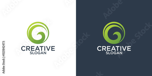 collection of initial g abstract logo design vector templates