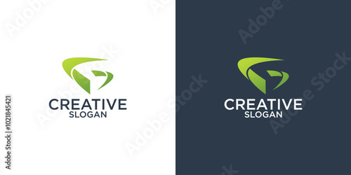 collection of initial g abstract logo design vector templates