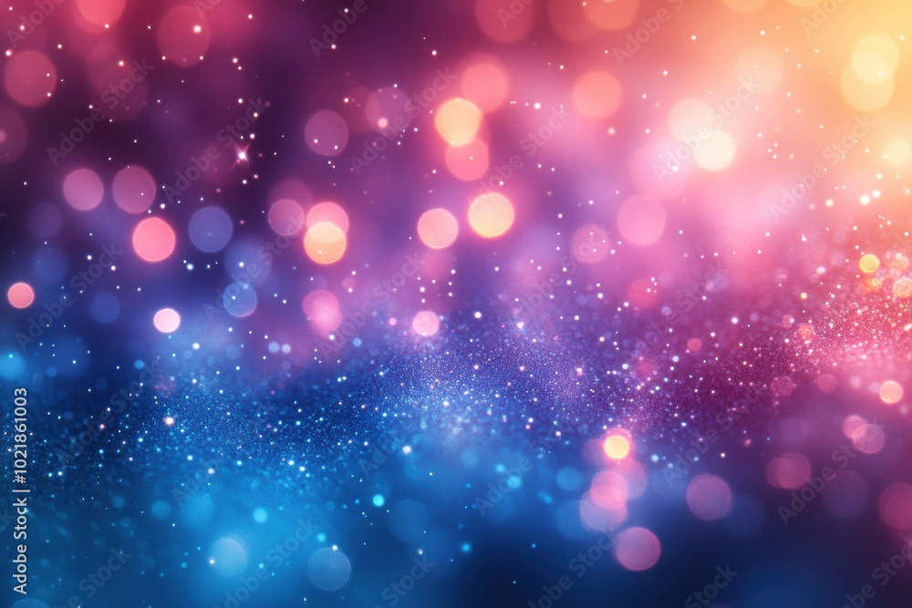 Blurred background with stars and blurry lights Blurred background with stars and blurry lights