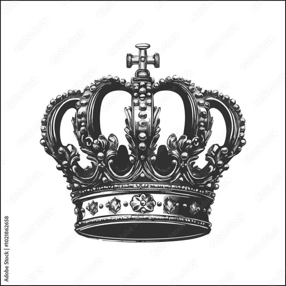 royal crown isolated on white royal crown isolated on white